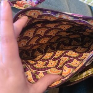 Vera Bradley Plum Crazy Hipster Crossbody
